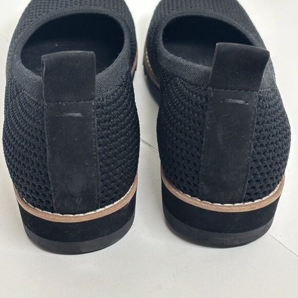 Eileen Fisher Etta Knit Slip-On Shoes Black Size 7‎ Comfort Flats Lightweight - Picture 13 of 13